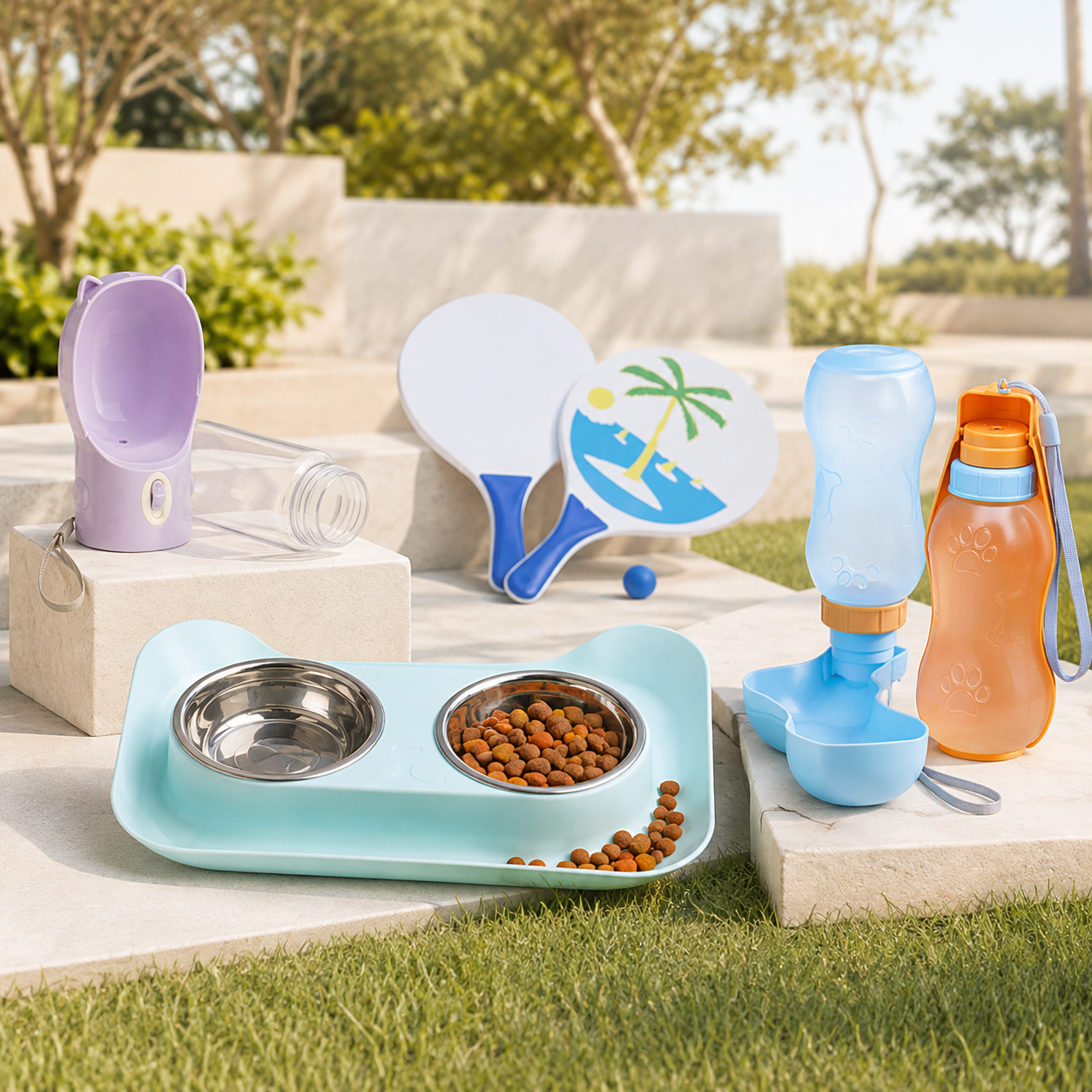 Brindes diversos para lazer, pets e atividades ao ar livre